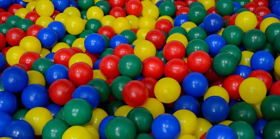 Brinquedos e atrações do buffet